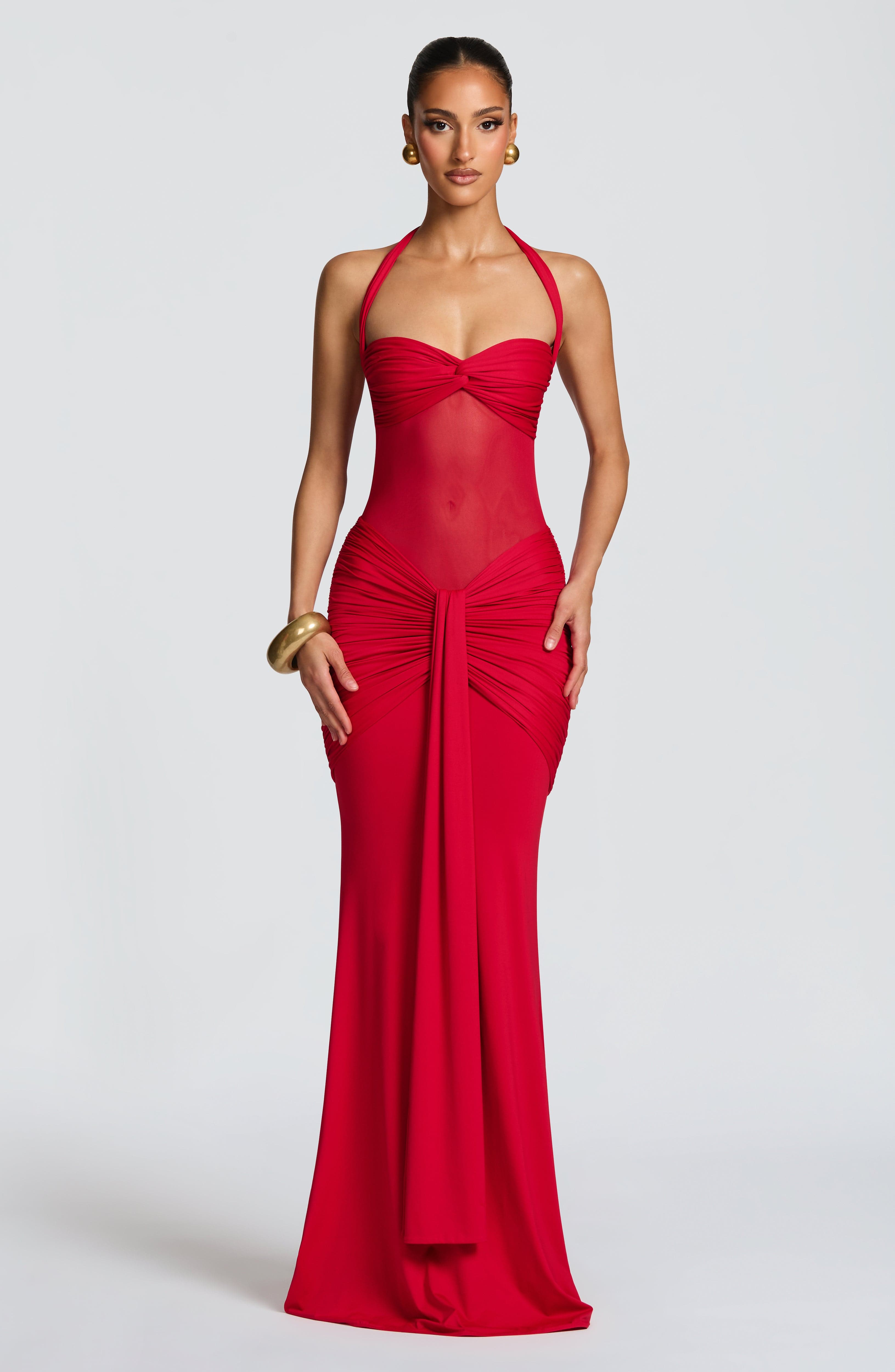 Vixen Maxi Dress - Red – image 1