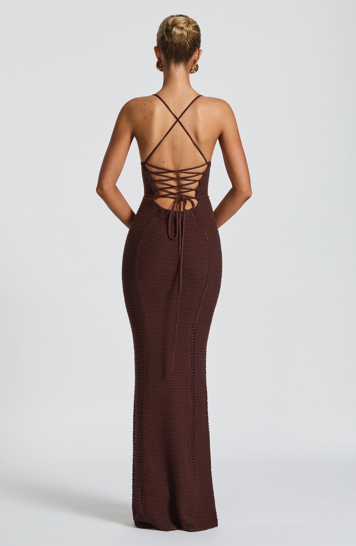 Xanthe Maxi Dress - Plum Brown – image 2